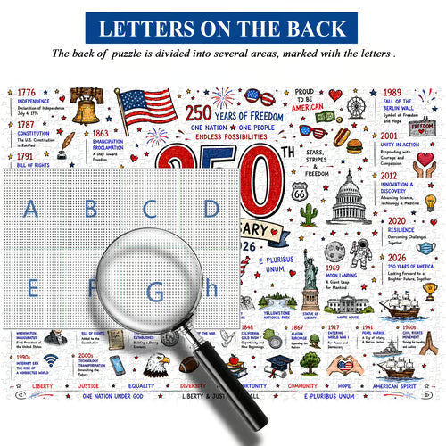 FreedomPieces - Patriotic Jigsaw Puzzle