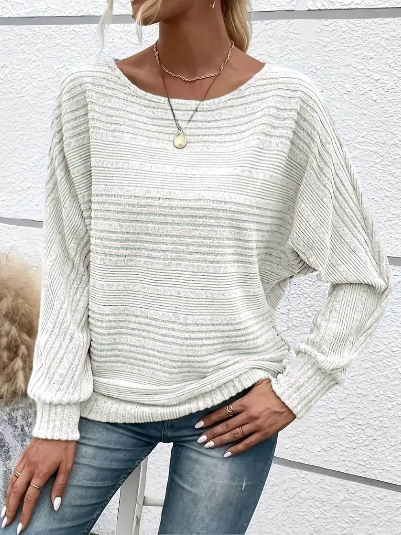 SoftAura – Women's Batwing Sleeve Pullover Top