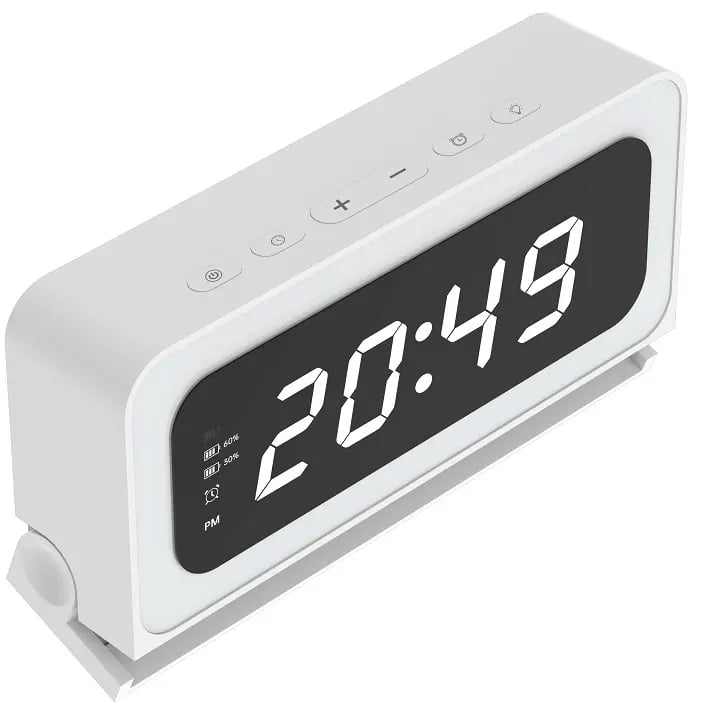 SpyraTech – Smart Alarm Clock Camera with Dual WiFi
