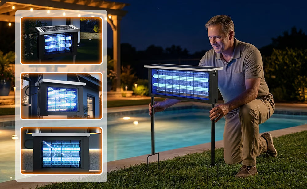 SolarGuard – Aless Solar Bug Zapper Outdoor