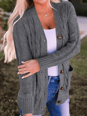 Velora – Chic Button Down Cardigan