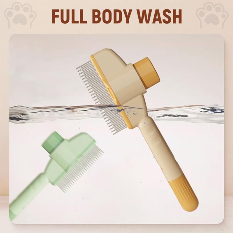 FurEase – Self-Cleaning Pet Grooming Brush