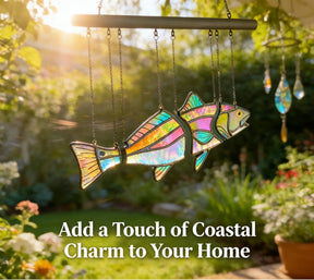AquaLume – Handcrafted Fish Window Art