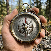 LumeWild – Bigfoot Silhouette Survival Compass