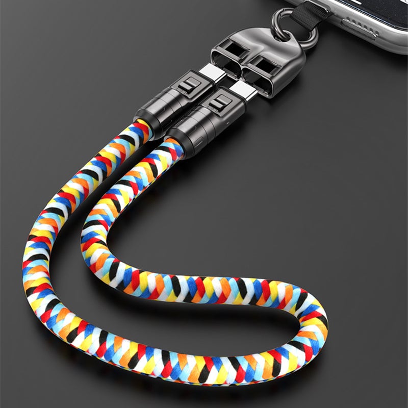 SwiftTether – Fast Charge Data Cable with Phone Lanyard Design