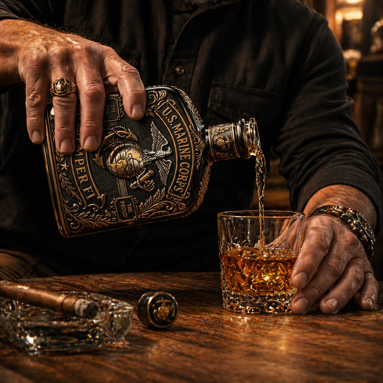 BattleGlory – U.S. Marine Corps Collector Bottle
