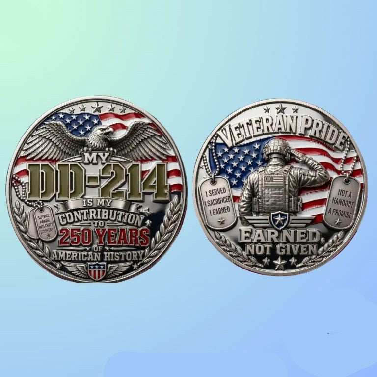 American Valor – DD214 Commemorative Coin