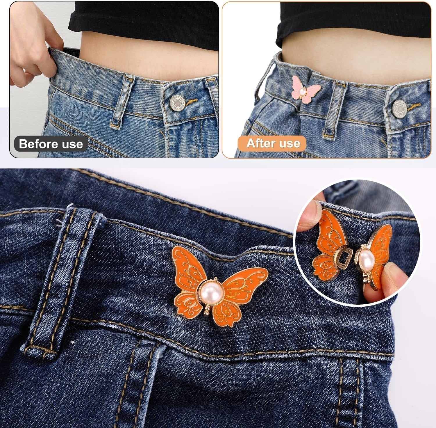 ButterflyHug – Easy Fit Waist Adjusters