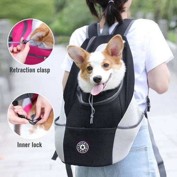 PawStride – Airy Summer Outdoor Backpack for Pets