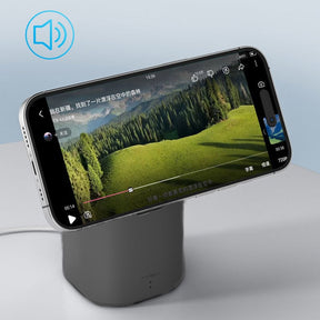 PowerBeat Dock – Magnetic Wireless Charger & Speaker