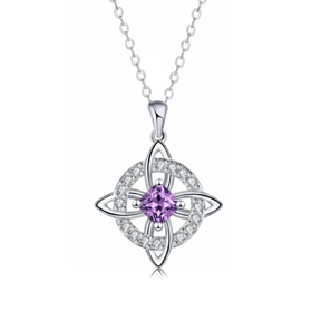 Hecatea – Witch’s Knot Birthstone Necklace