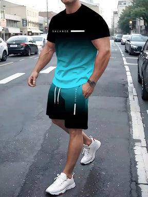 AeroFit -  Men’s Gradient 2-Piece Set Tracksuit
