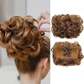 CurlNest – Messy Bun for Everyday Chic Looks