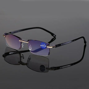VisionGuard – Sapphire Anti-Blue Dual-Use Reading Glasses