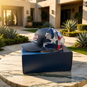 MericaForge – Merica 250 Years Embroidered Trucker Hat