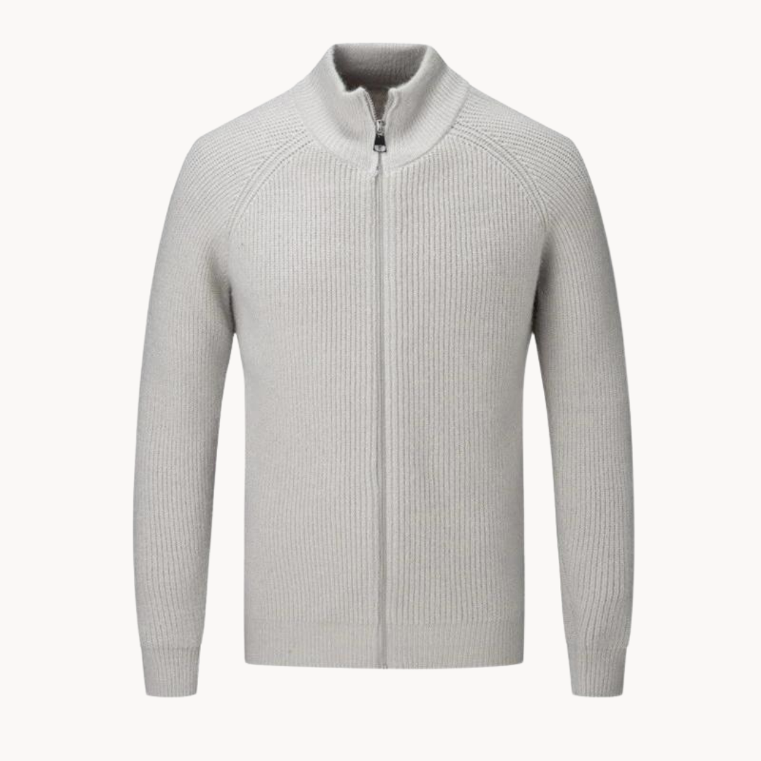 Colton Cashmere Zip Sweater | Lupi