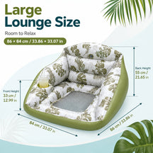 AquaLounge - Luxury Inflatable Pool Sofa