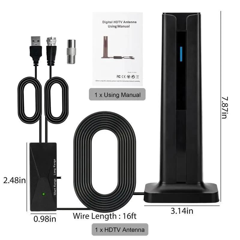 SignalMax | 120-Mile Range Indoor HDTV Antenna