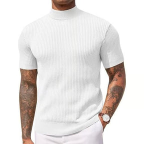UrbanCore – Men's Mock Turtleneck Sweater