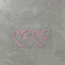 BlessedRide – Faith-Based Rearview Mirror Decal
