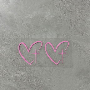 BlessedRide – Faith-Based Rearview Mirror Decal