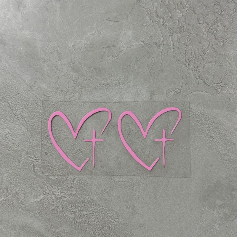 BlessedRide – Faith-Based Rearview Mirror Decal