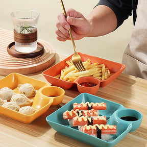 DipMate – Smart Sauce Separated Plate
