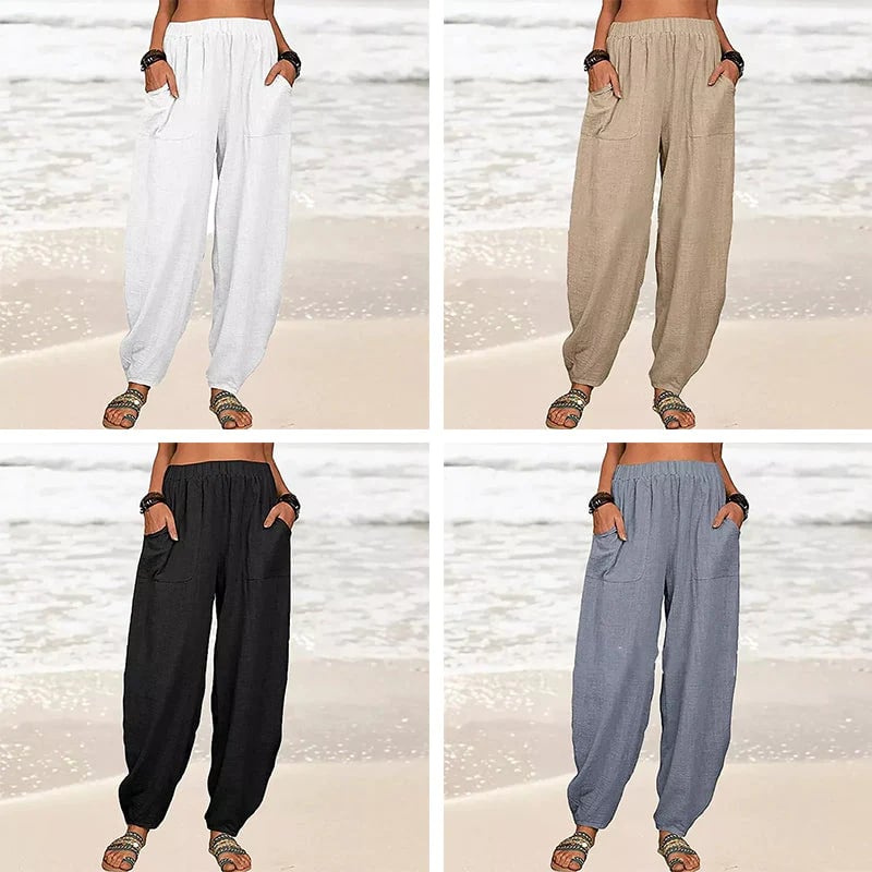 CalmEase – Elastic Waist Comfort Pants