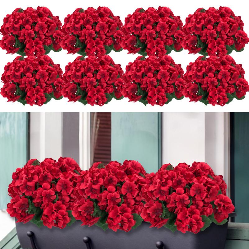 RoseAura – Eternal Geranium Floral Set