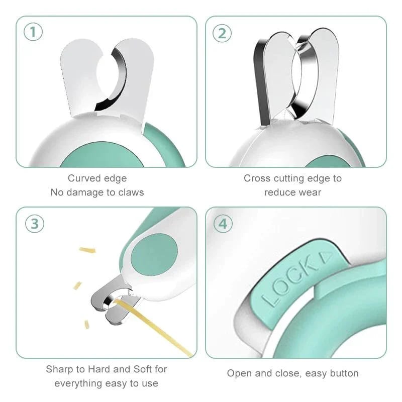TrimLight – Illuminated Nail Clipper for Pets