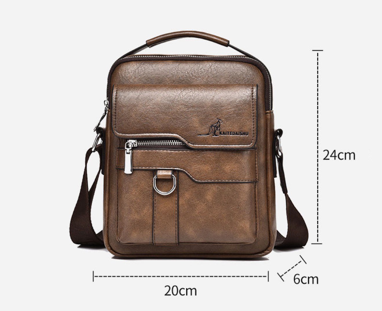 UrbanVault – Waterproof Crossbody Utility Bag