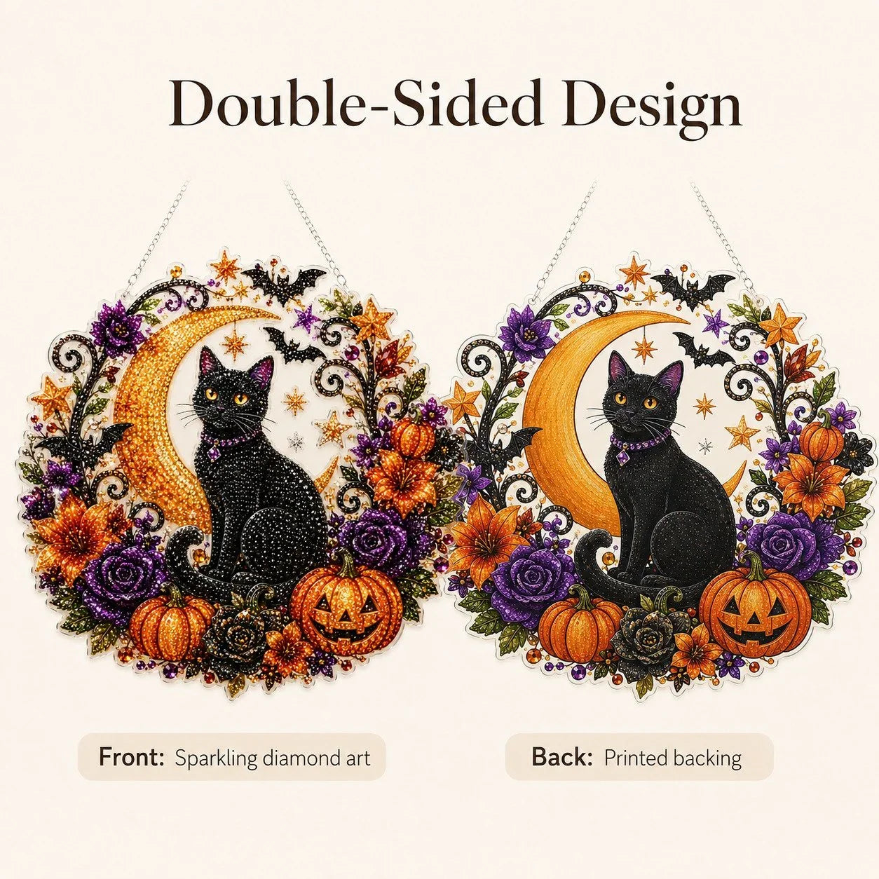 MystiCat – Sparkling Halloween Hanging Kit