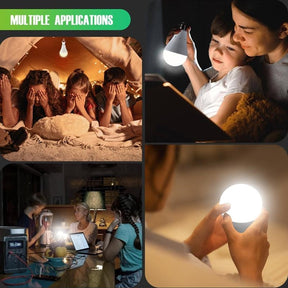 BrightEase – Rechargeable LED Bulb with Remote Control