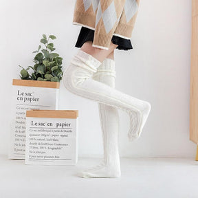 WinterHug – Premium Long Knit Socks
