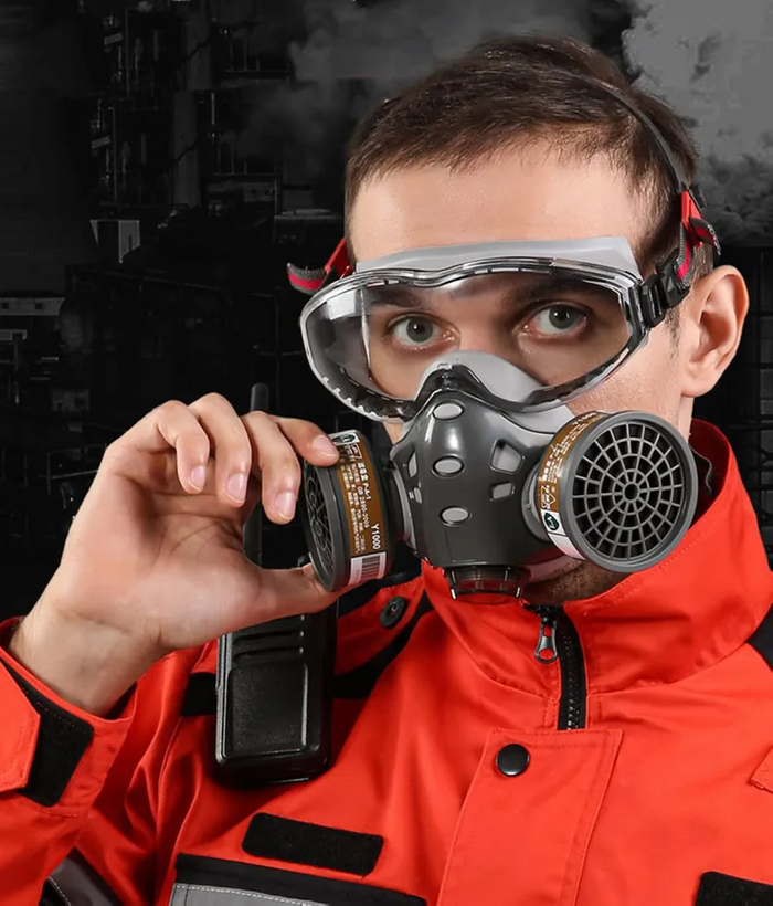 AirGuard – Activated Carbon Dual Filter Gas Mask
