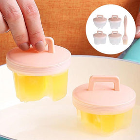 EggMagic – Creative Boiled Egg Shaper Set