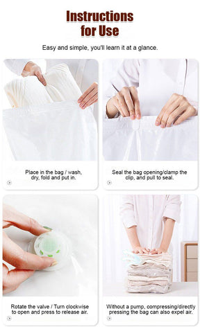 SpaceNest – Vacuum Organizer Bags