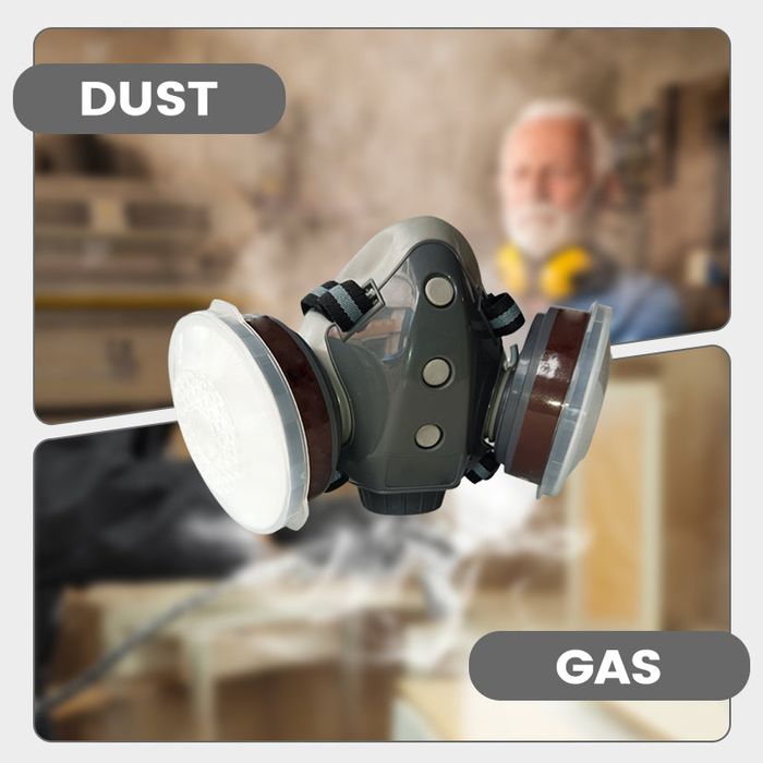 AirGuard – Activated Carbon Dual Filter Gas Mask