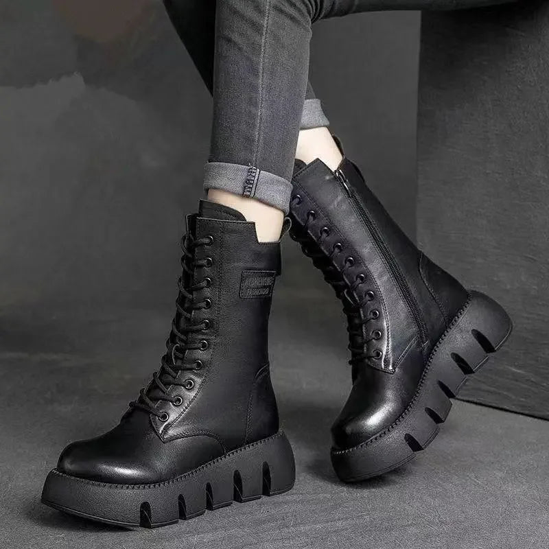 Ultra Comfortable & Warm Leather Boots | Lupi