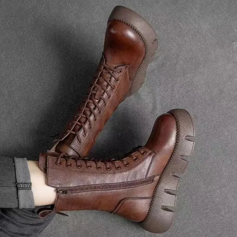 Ultra Comfortable & Warm Leather Boots | Lupi