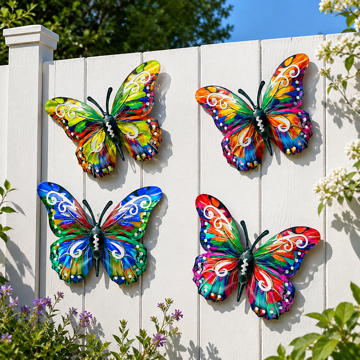 Butteriva – Metal Butterfly Wall Art
