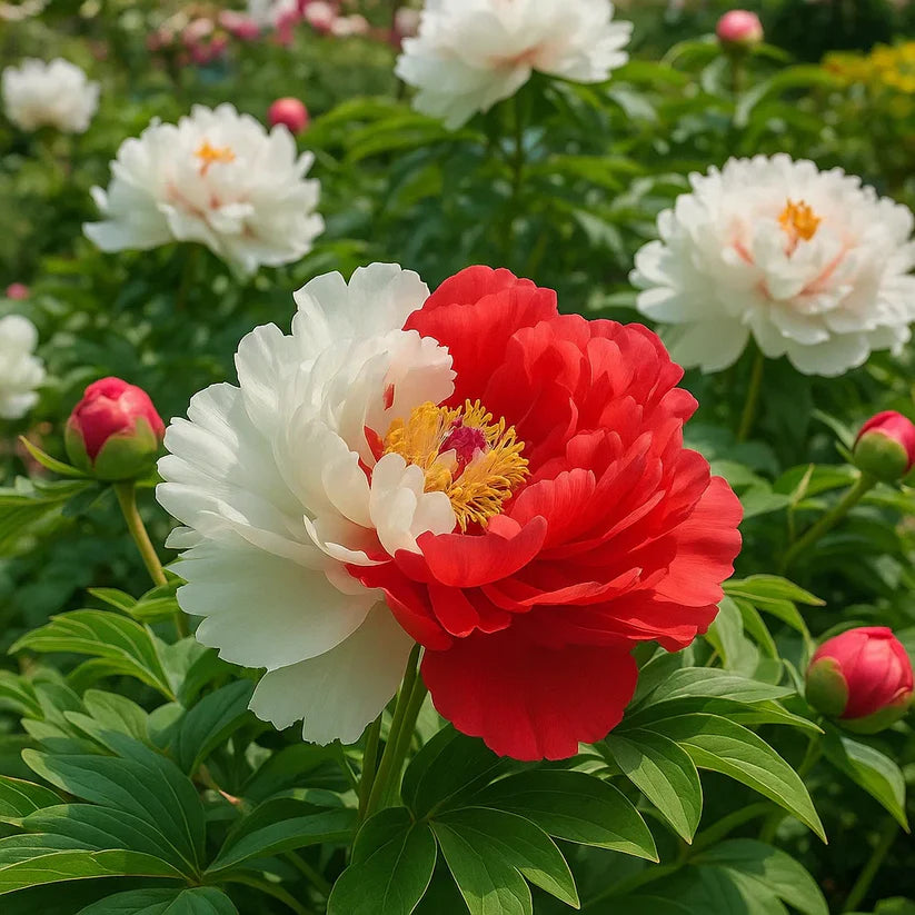 🌸 Rare Climbing Peony Bulbs🪴Big Full Blooms, Cold Hardy Perennial, Easy to Grow Garden Favorite