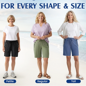 AeroLuxe – Women’s Ice Silk Quick Dry Stretch Shorts