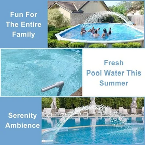 GlowRipple – Remote Controlled Solar Fountain for Pool Ambiance