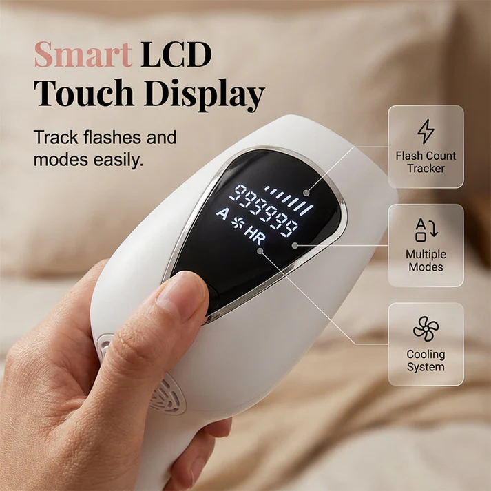 LumiSmooth – Painless Hair Removal Device for Women