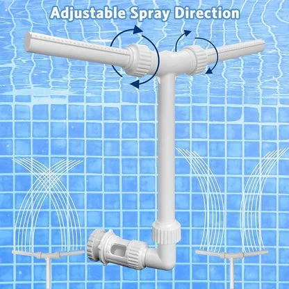 GlowRipple – Remote Controlled Solar Fountain for Pool Ambiance