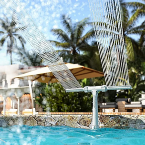 GlowRipple – Remote Controlled Solar Fountain for Pool Ambiance
