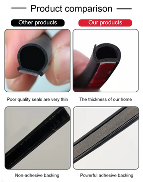 SealGuard – Automotive Weather Stripping Rubber Seal