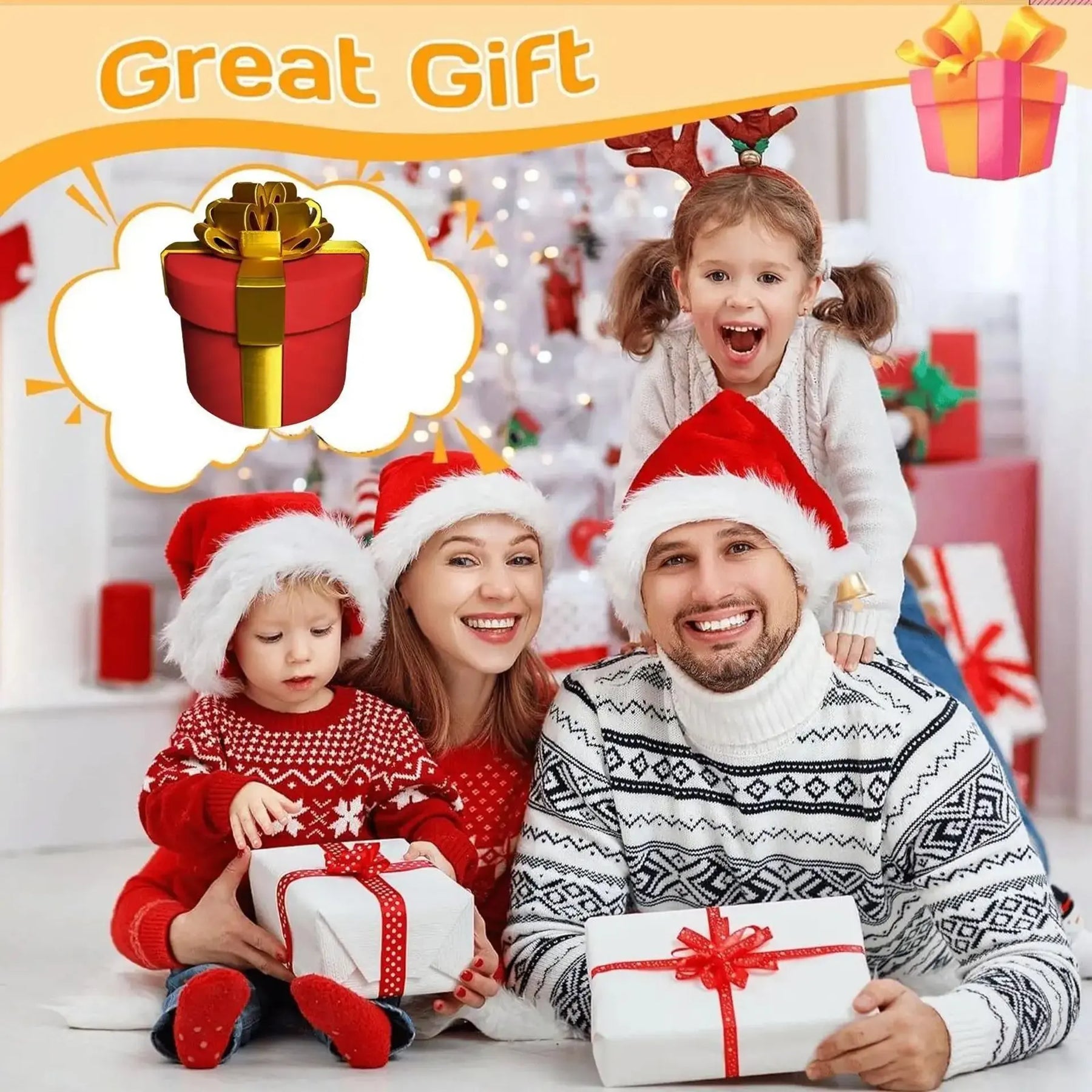 GiftQuest - Christmas Gift Fun Nesting Doll Box