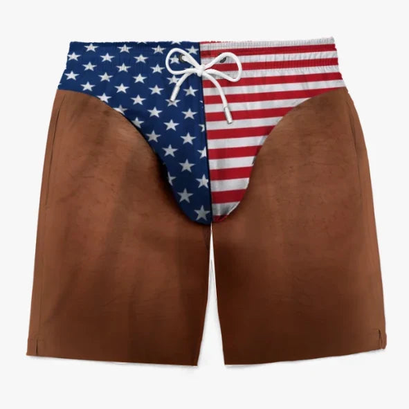 FreedomChill – Personalized Patriotic Swim Trunks